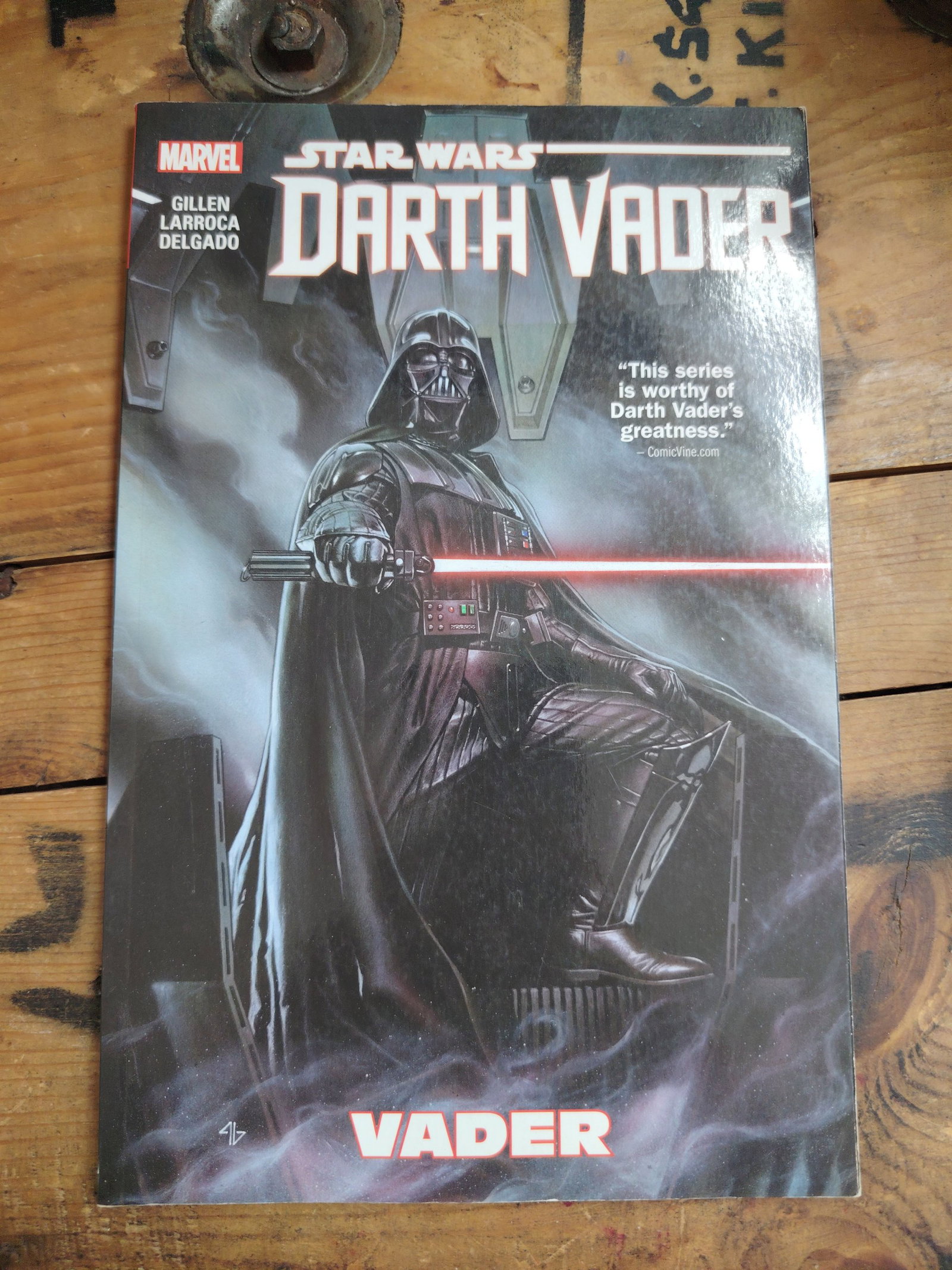 Cómic Star Wars: Darth Vader - Marvel (Como Nuevo)
