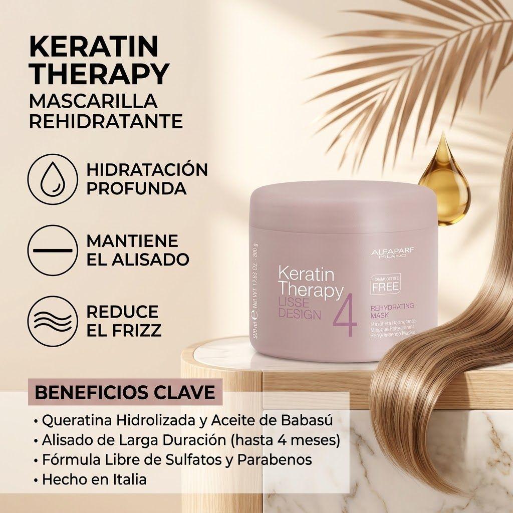 Alfaparf Keratin Therapy Lisse Design Rehydrating Mask