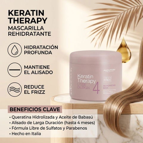 Alfaparf Keratin Therapy Lisse Design Rehydrating Mask