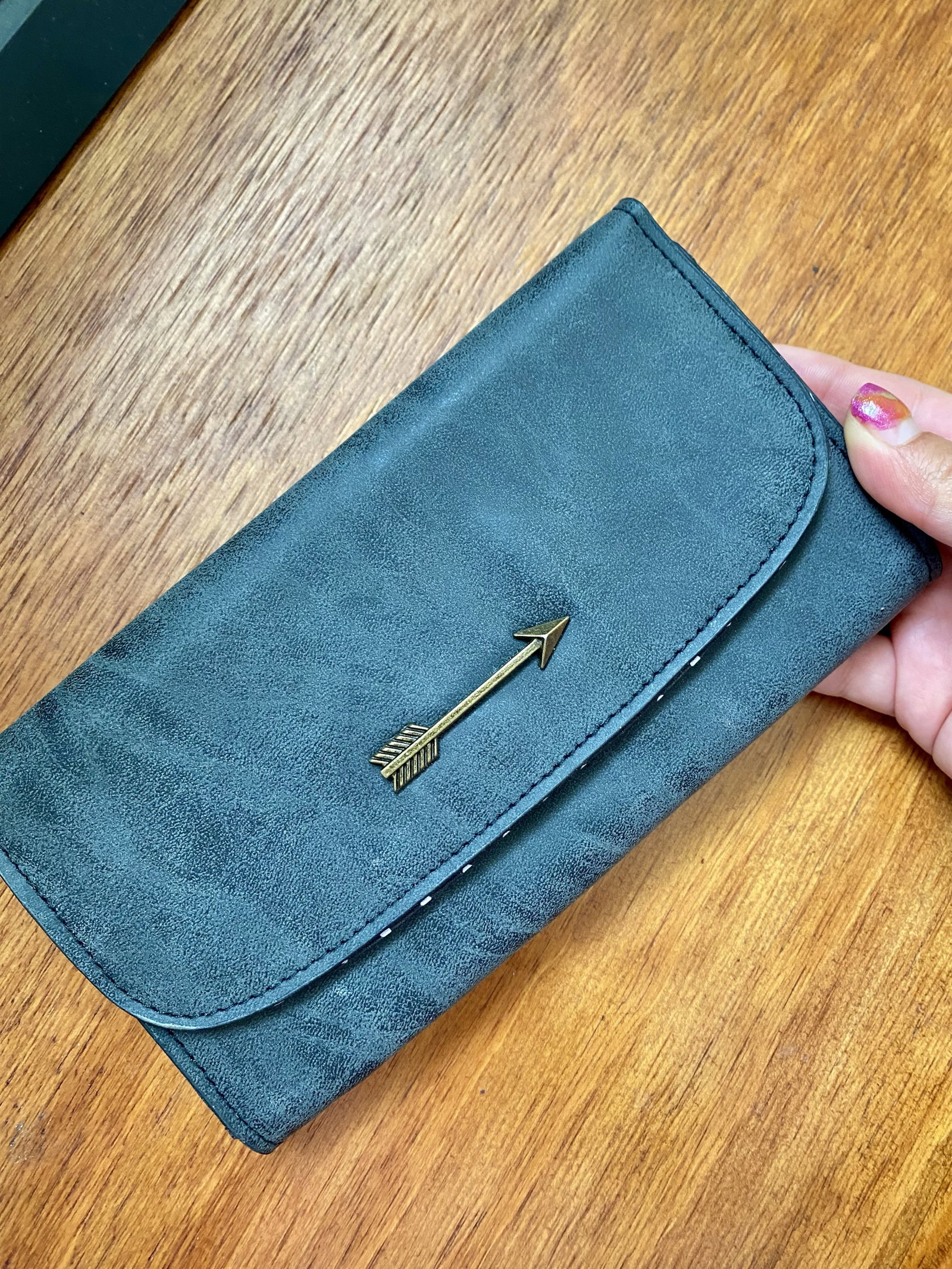 Cartera de bolsillo nueva con múltiples departamentos