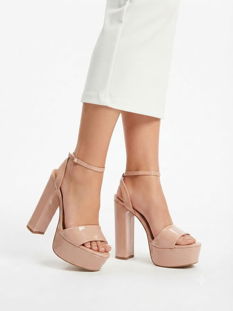 Tacones nude fiesta