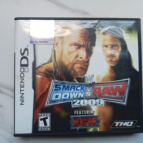 Juego Nintendo DS SmackDown vs RAW 2009