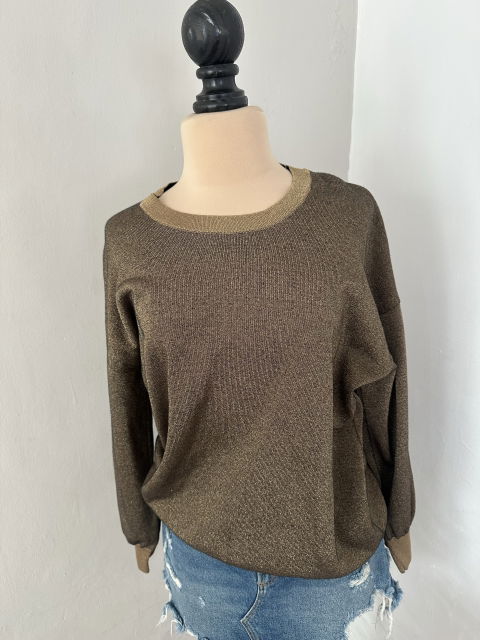 Suéter Uterque Color Café Talla S