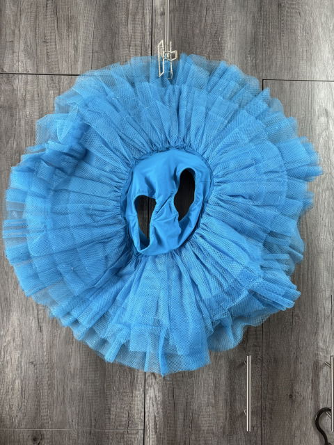 Tutu para niña color azul