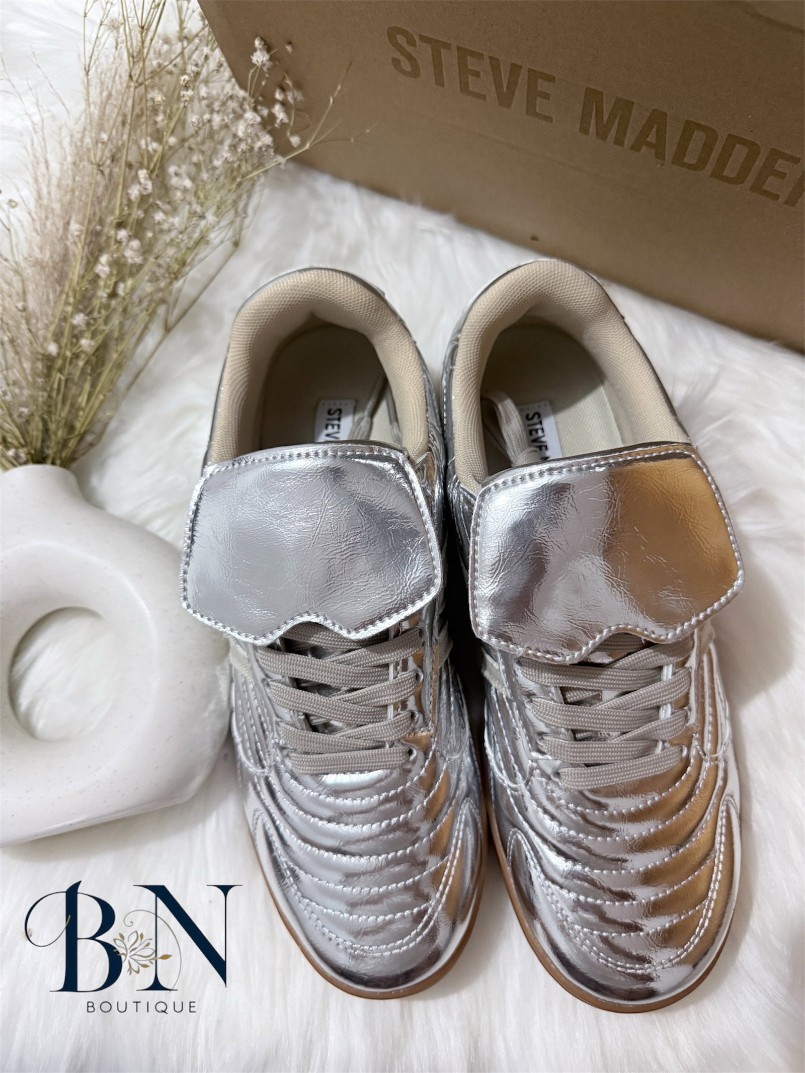 Tenis Plata Steve Madden 
