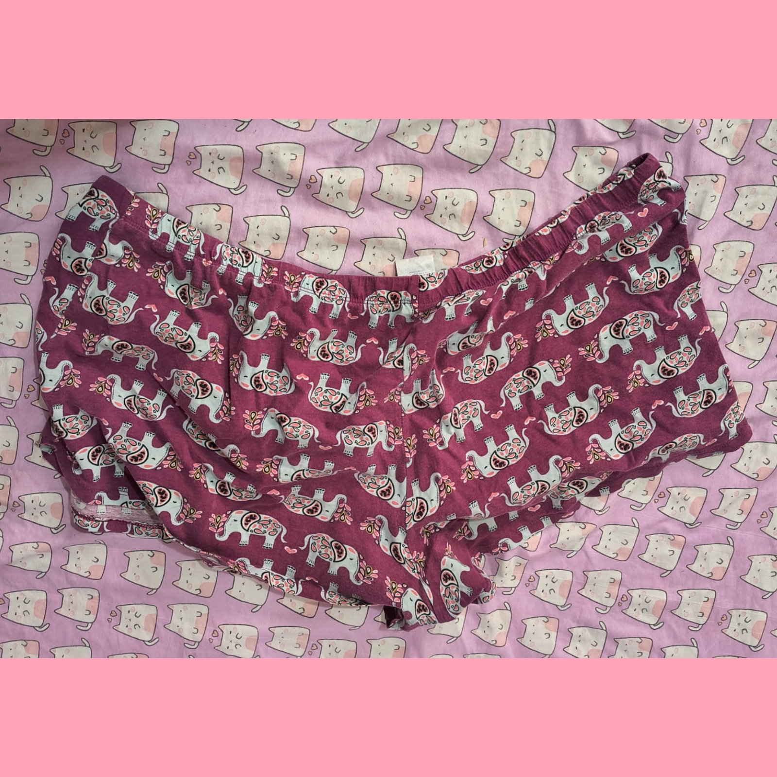 Short corto estampado de elefantes - Secret Treasures - Talla 2X