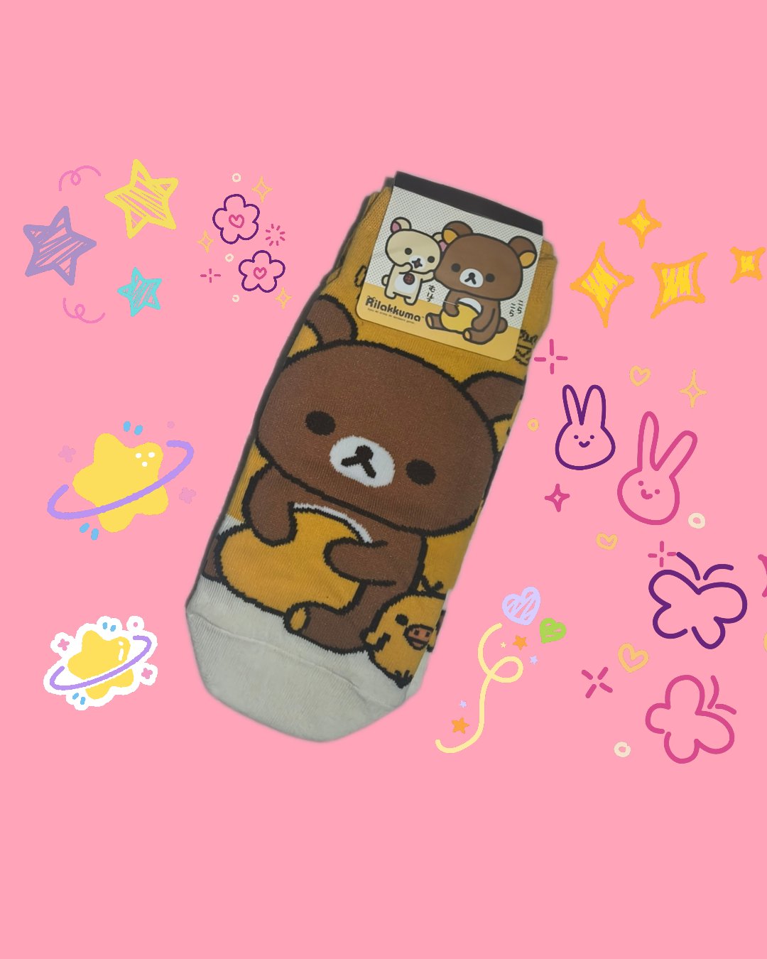Calcetines Rilakkuma para Adulto Nuevos