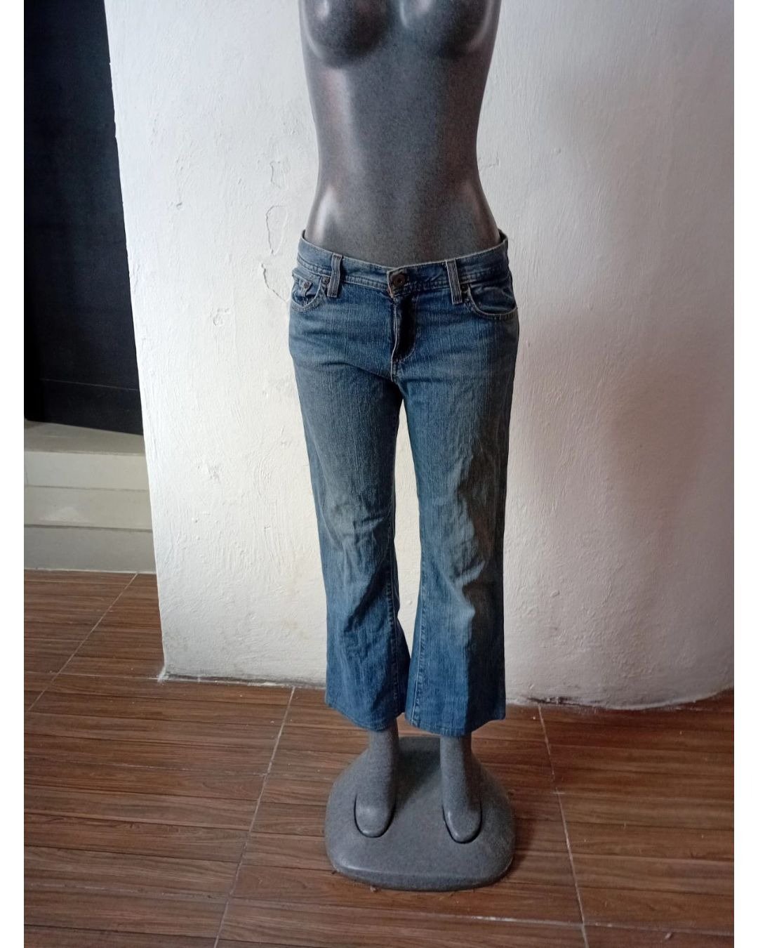 Pantalón de Mezclilla Corte Acampando