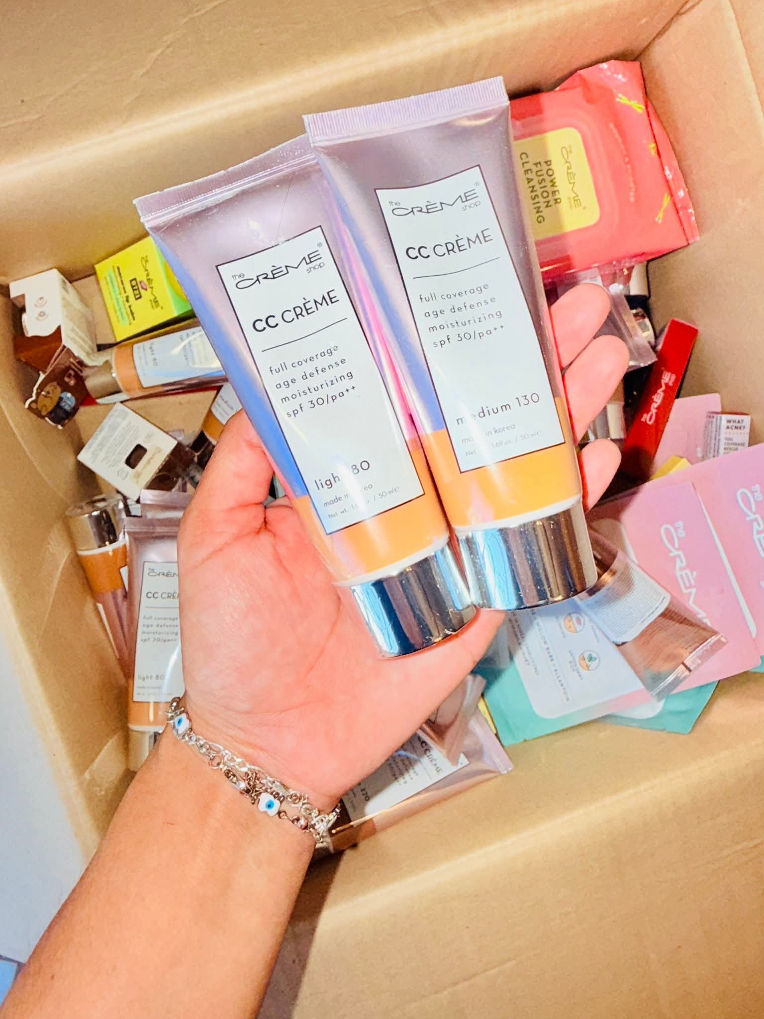Lote de Maquillaje Coreano The Crème Shop - 50 Piezas Nuevas