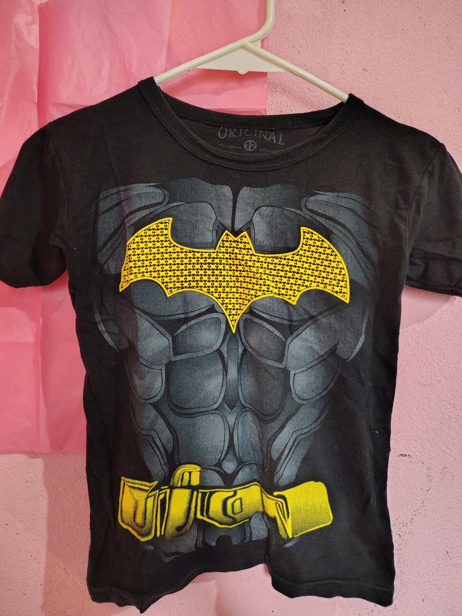 Playera de Batman Talla 12 Niño o XS Mujer