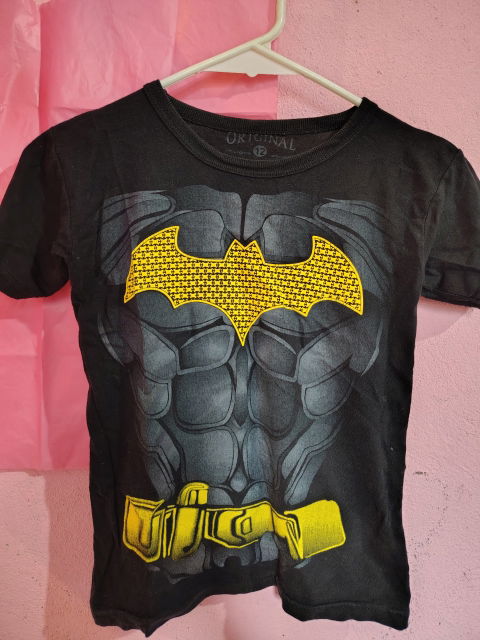 Playera de Batman Talla 12 Niño o XS Mujer