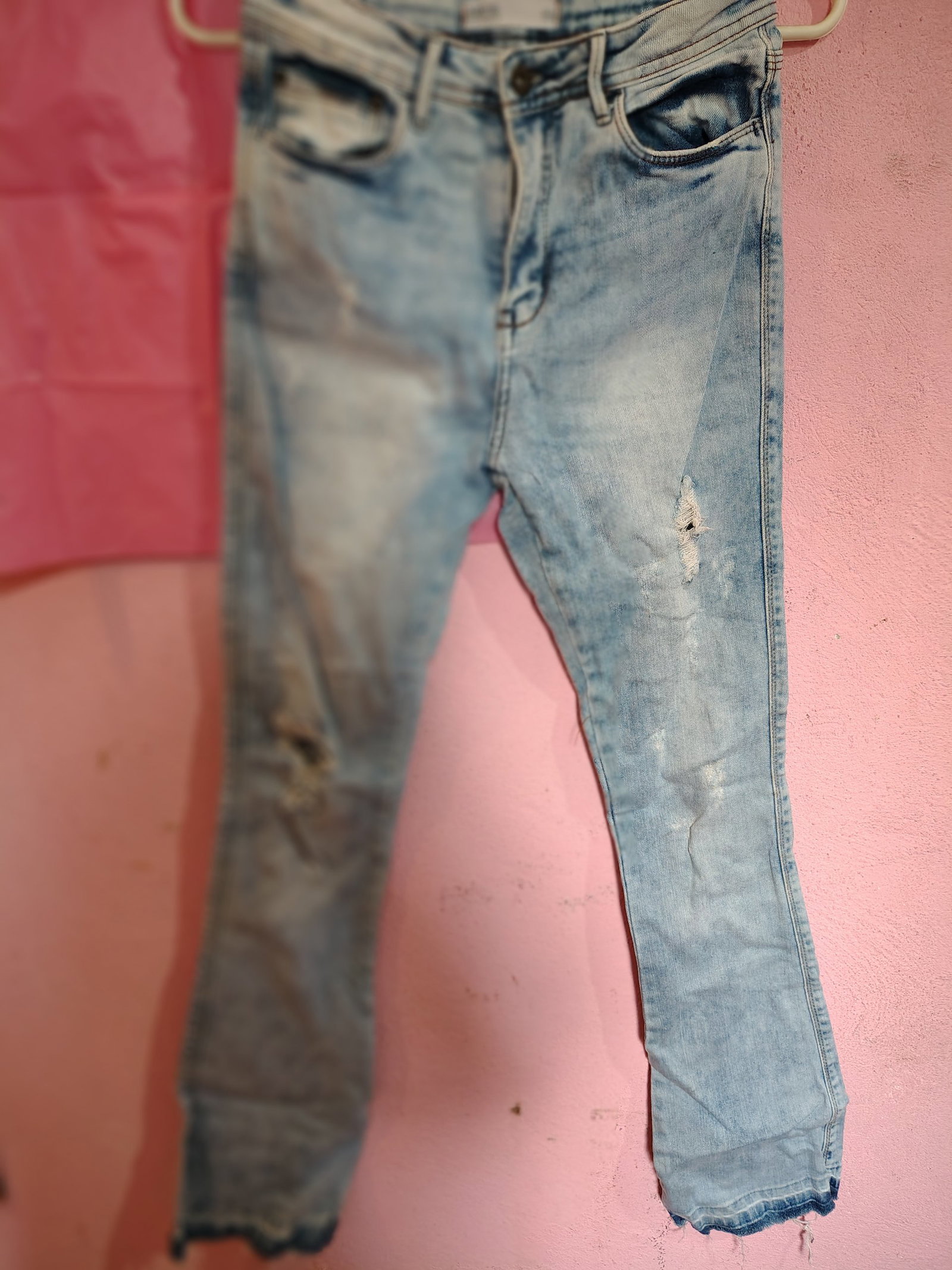 PANTALÓN PATA DE ELEFANTE MEZCLILLA CLQ