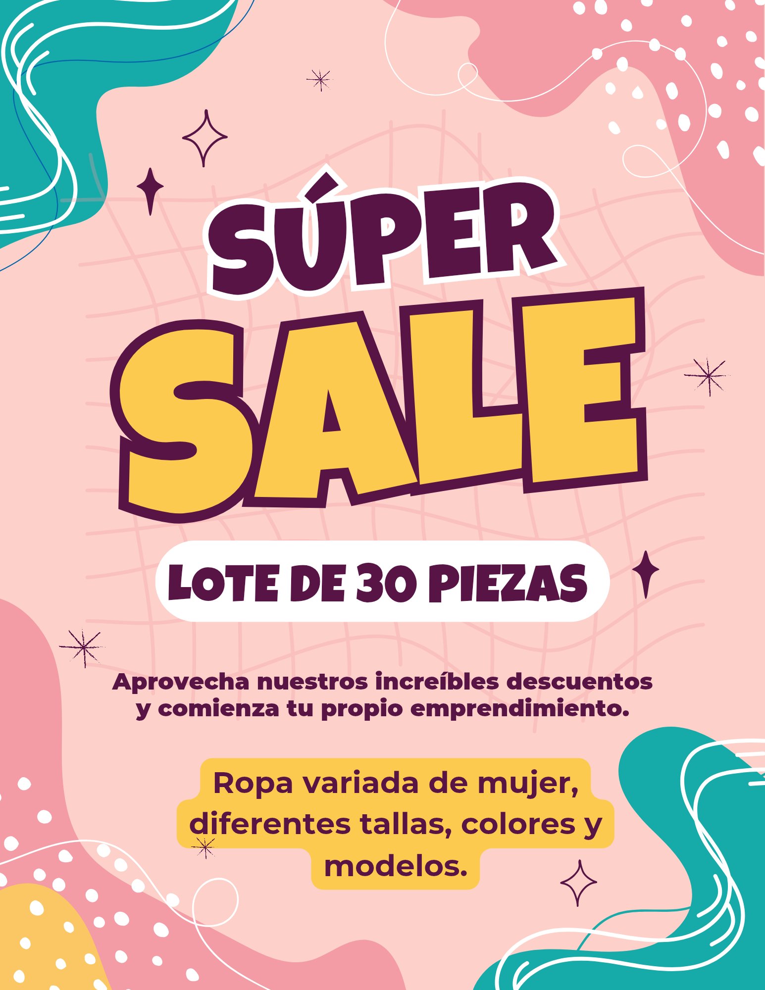 Lote de Ropa de Mujer - 35 Piezas Variadas