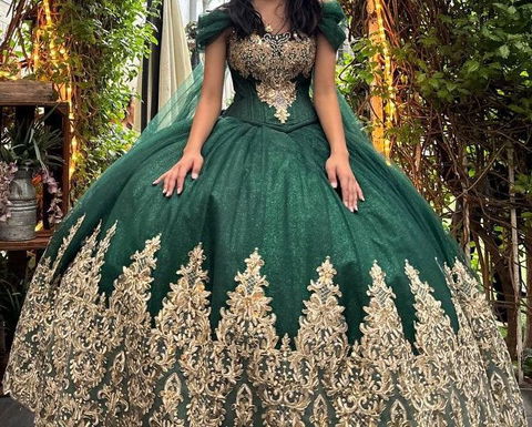 Vestido para XV años inspirado en Valiente,