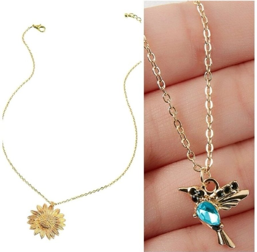 Collar de 45cm con 5 dijes intercambiables