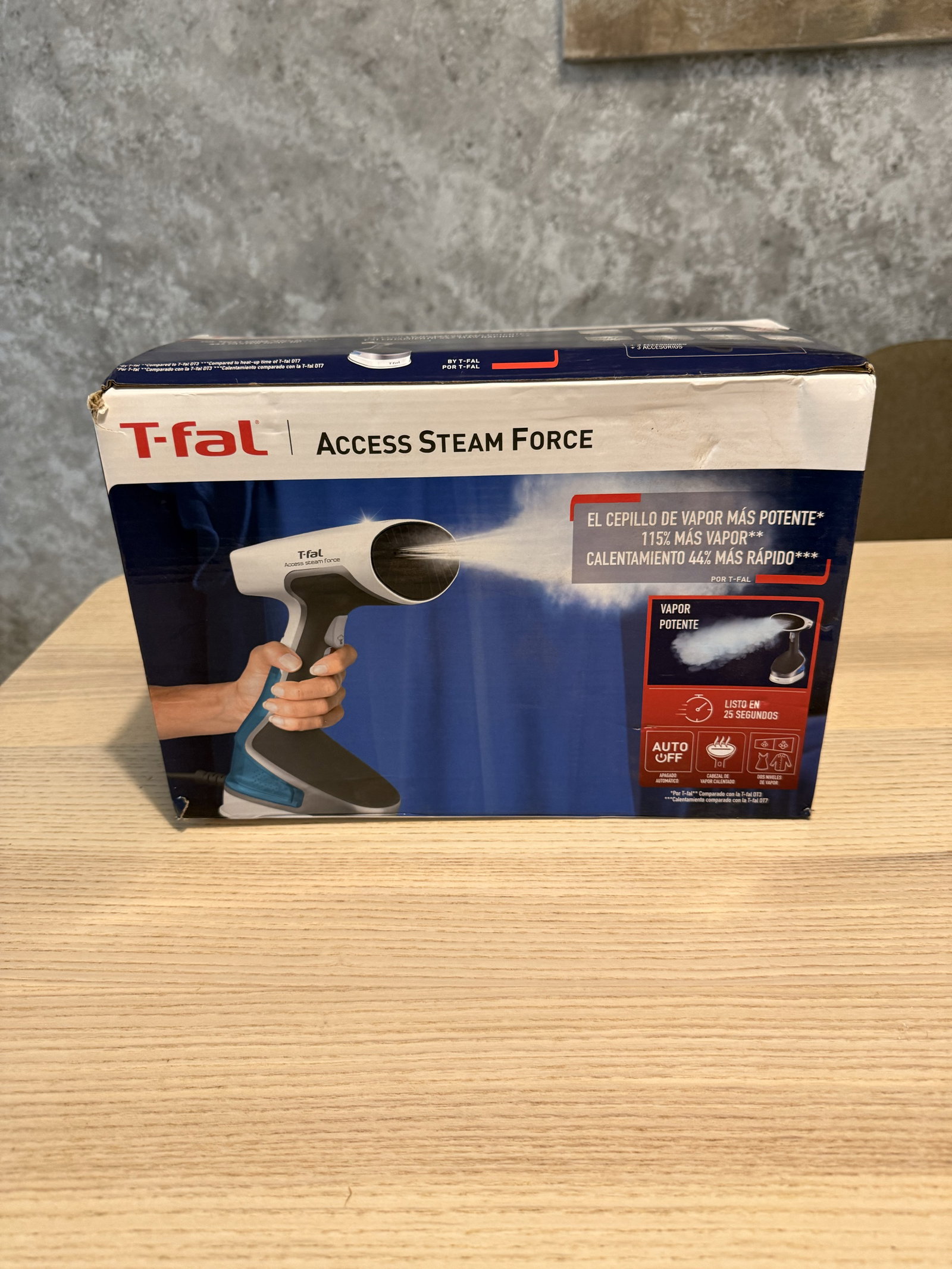 Plancha de  mano de vapor T-Fal 