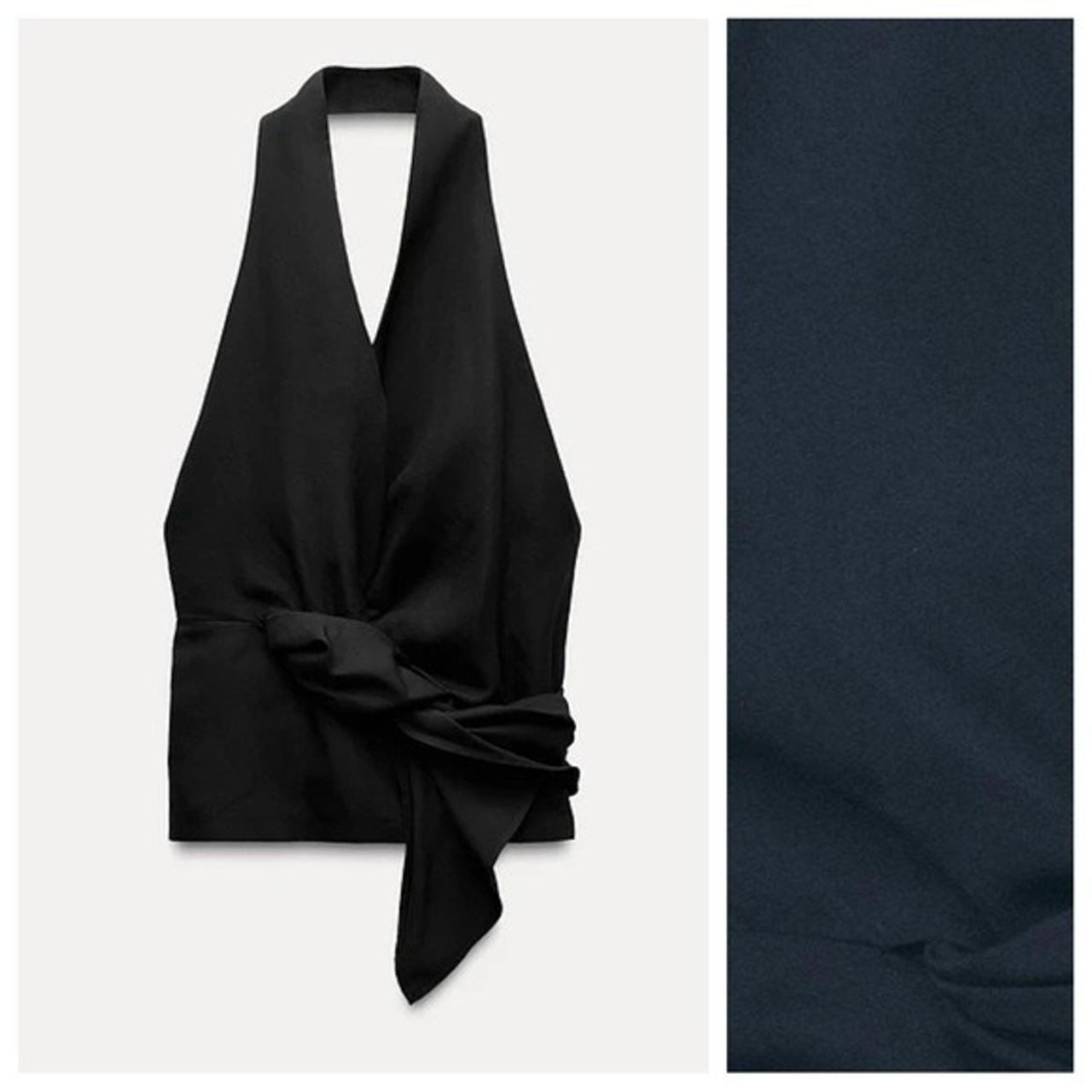 Blusa Asimétrica Zara Talla S Nueva