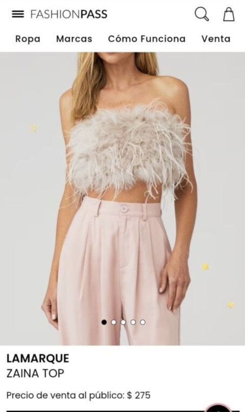 Top plumas