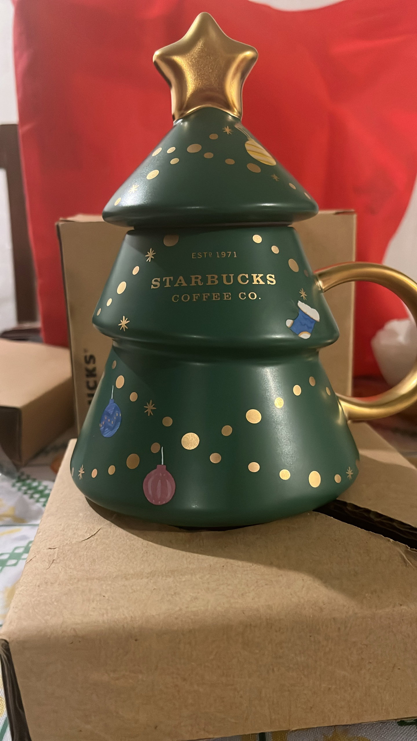 Taza Starbucks Asia Edición Navidad Nueva