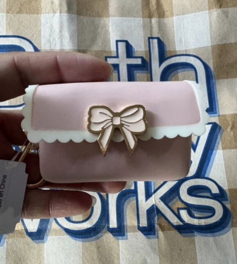 Holder Bath and Body Pink con Moño
