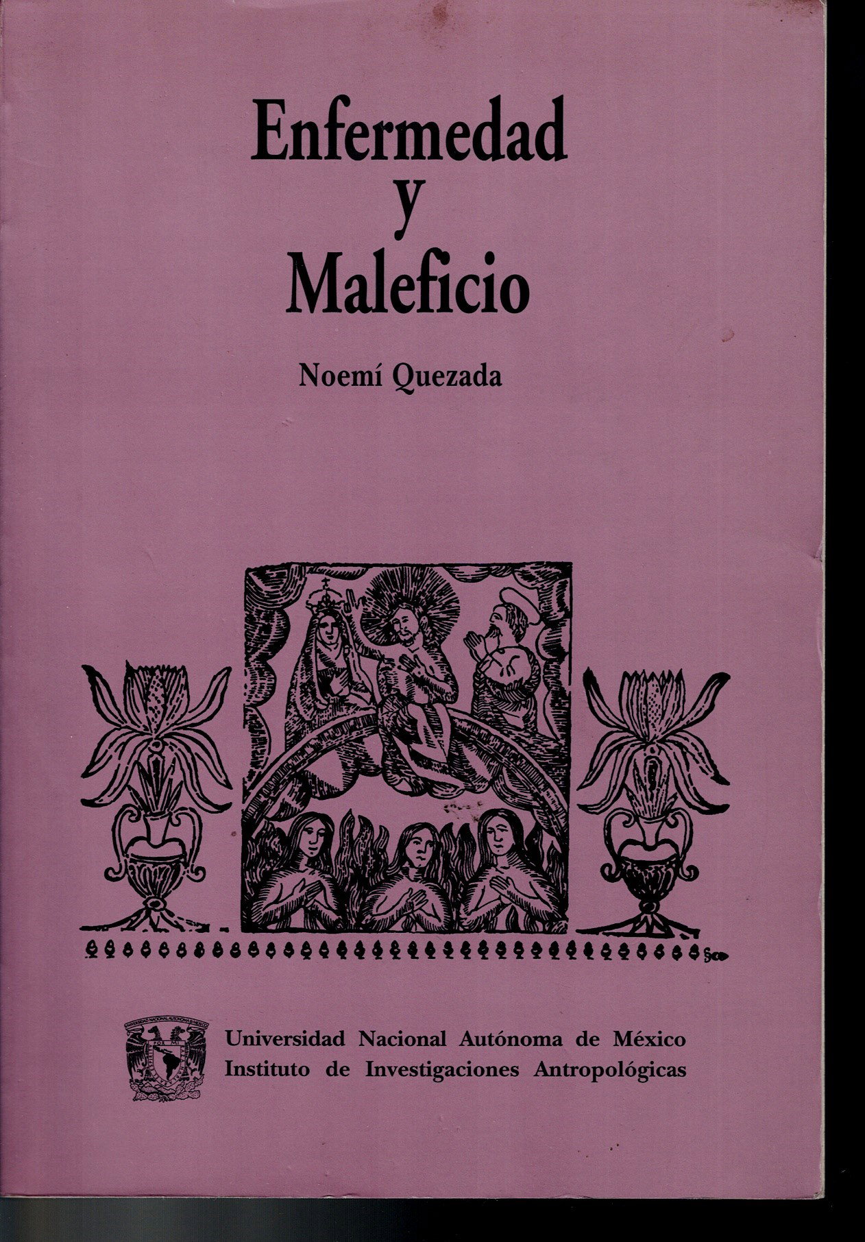 Libro 'Enfermedad y Maleficio' de Noemí Quezada - Buen Estado