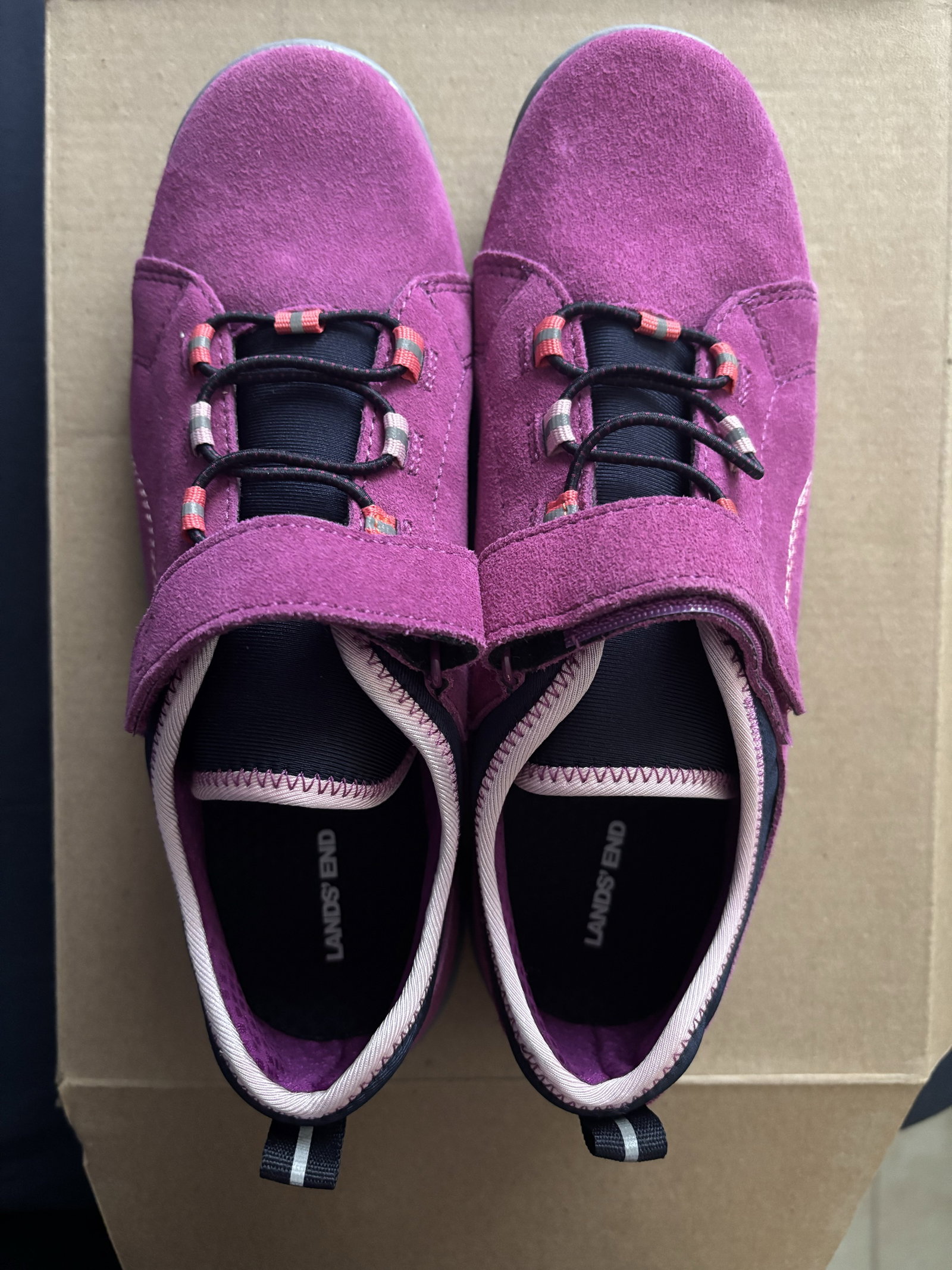 Tenis Lands' End Nuevos con Etiqueta Talla 24.5