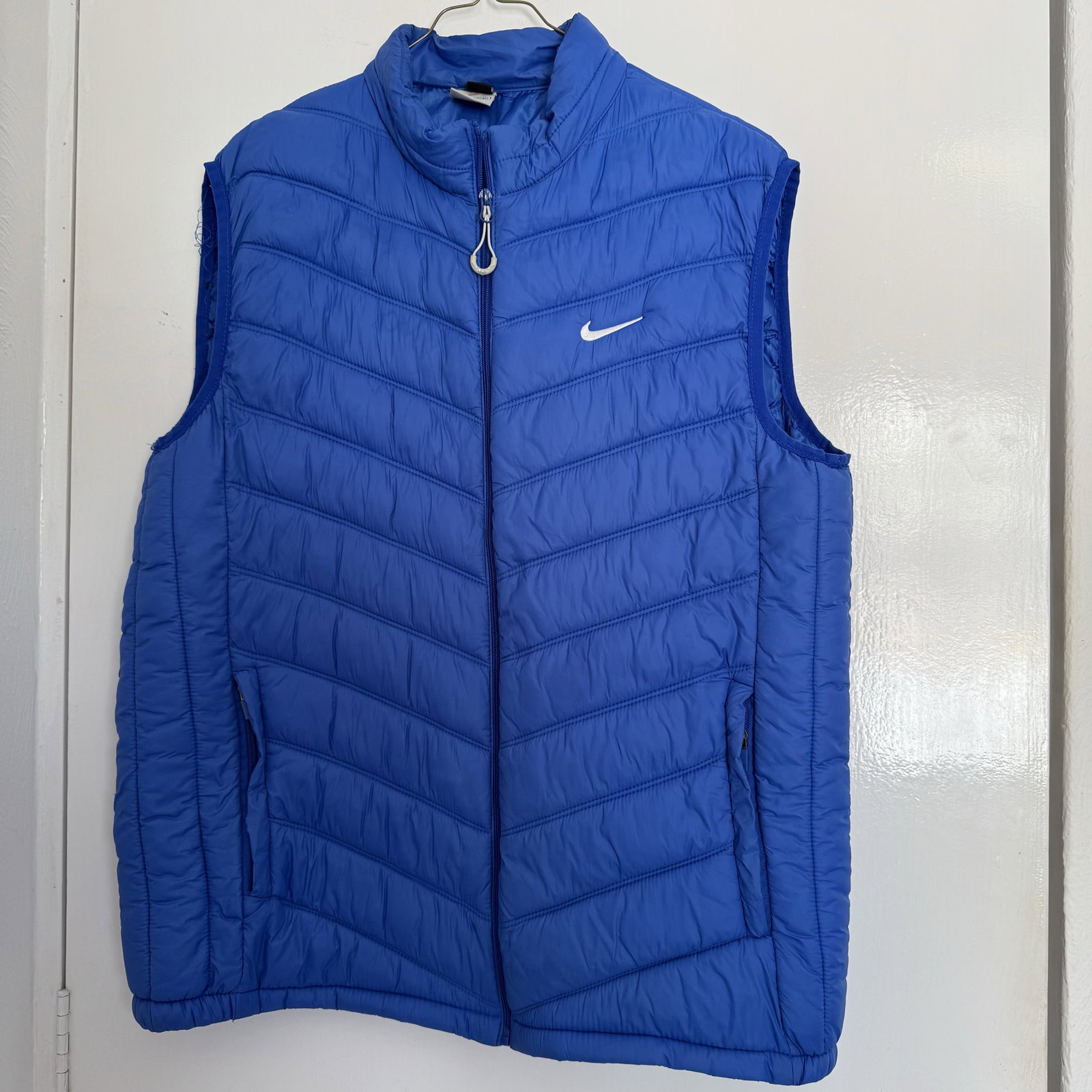 Chaleco azul Nike talla L en buen estado
