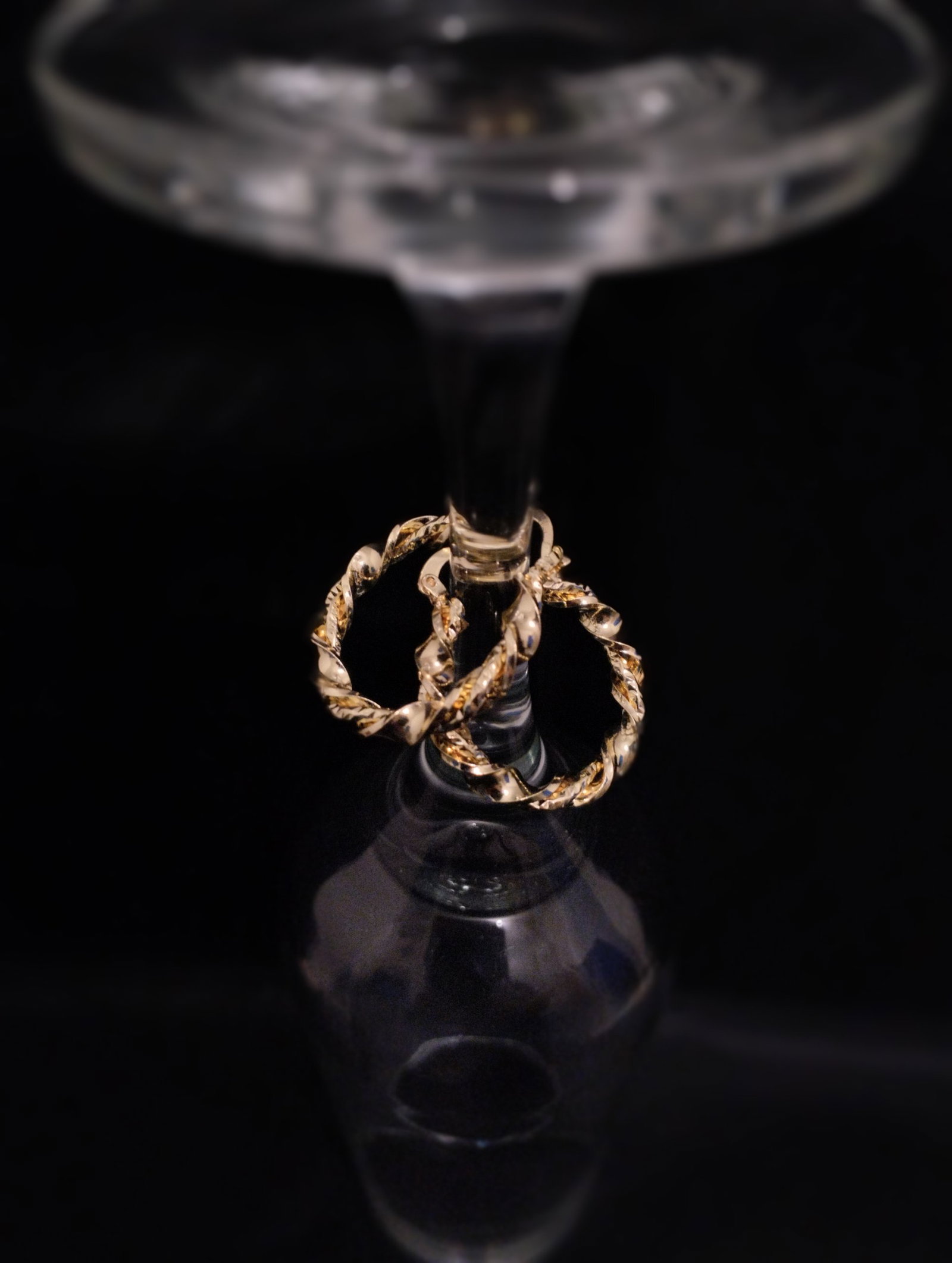 Arracadas Medianas de Oro Laminado 22k
