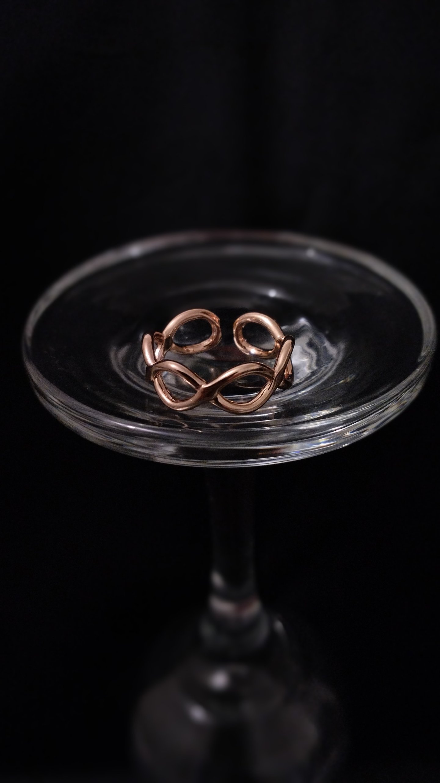 Anillo de Oro Laminado 22k Ajustable #7