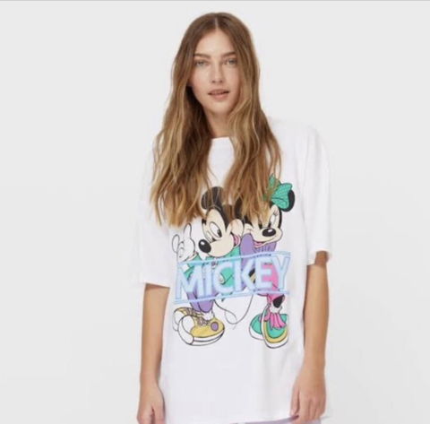 Playera de Mickey y Minnie - Like New